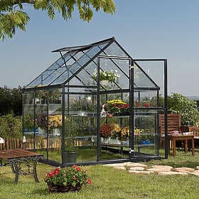 Canopia by Palram Harmony Greenhouse 3.4 m² (Dark Grey)