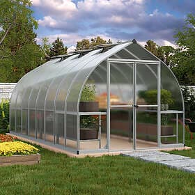 Palram Bella Greenhouse 11.8m² (Silver)