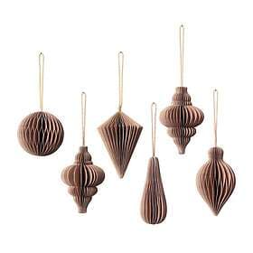 Broste Copenhagen Christmas Mix Christmas Ornament 6-pack
