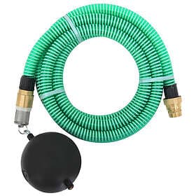 vidaXL Garden Hose with Fittings Brass Green 1.1" 4m PVC