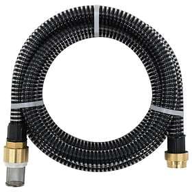 vidaXL Garden Hose PVC Black 5m