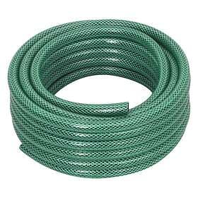 vidaXL Trädgårdsslang grön 0.6"" 10 m PVC 154369