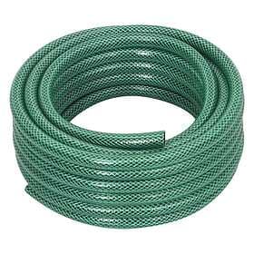 vidaXL Trädgårdsslang grön 0.6" 30 m PVC