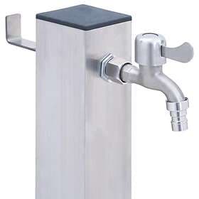 vidaXL Water Post 100 cm Stainless Steel Square