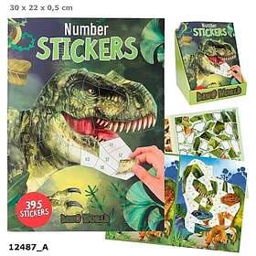 Dino World Klistermärkesbok Nummer