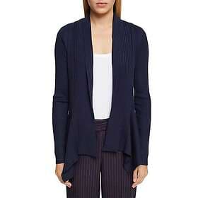 Esprit Ribbstickad Cardigan Dam