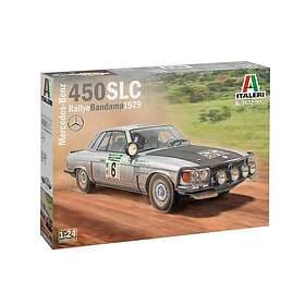 Italeri 1:24 Mercedes 450 SLC Rally del Bandama 1979