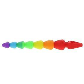 Rainbow Heart Beads