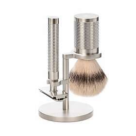 Mühle ROCCA Rakset (Rakborste: Silvertip Badger, Färg: Stainless Steel)