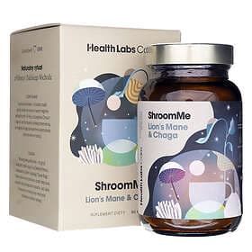 mane HEALTHLABS_ShroomeMe Lion's &amp Chaga dietary supplement 90 servings