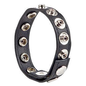 CalExotics Colt Leather 8-snap Cock Ring