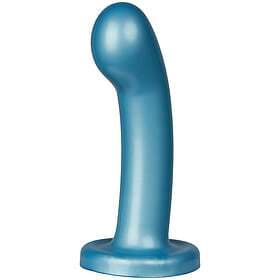Baseks Shiny Light Blue G-Punktsdildo 13.9 cm Blå