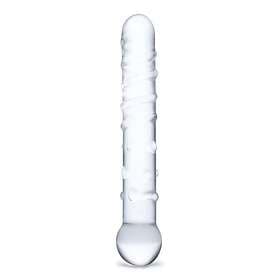 Gläs Callisto Clear Glass Dildo