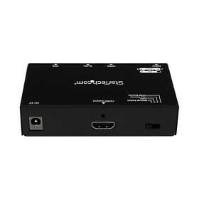 StarTech.com 2x1 HDMI VGA to HDMI Converter Switch 1080p