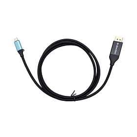 i-tec videoadapterkabel 24 pin USB-C till DisplayPort 1.5 m