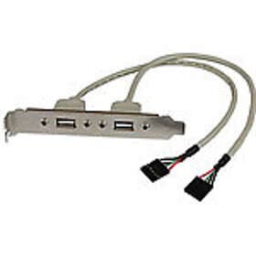 StarTech USB-A to 5-Pin USB Panel Mount Adapter