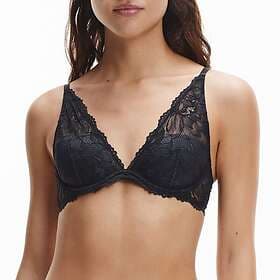 Calvin Klein Light Lined Plunge Bra Bh Dam