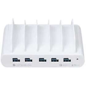 Compulocks 5 Port USB-C and USB-A Charging Dock with EU