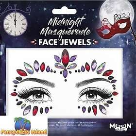 Face Jewels Midnight Masquerade