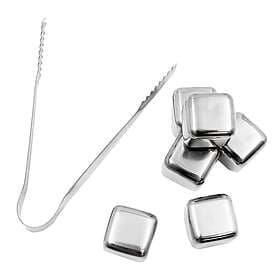 Iskuber i Stainless Steel 6-pack