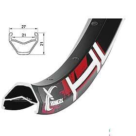 Remerx Hurry Mtb Rim Durchsichtig 27.5´´-650B 32H
