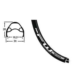 Rodi Fw Disc Rim Svart 700 28´´ 36H