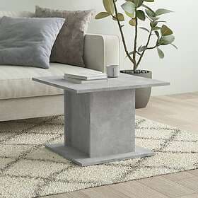 vidaXL Coffee Table betonggrå 55.5x55.5x40cm Particle Board 810320