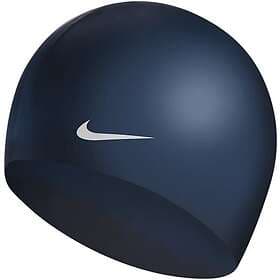 Nike Swim Solid Silicone Swimming Cap Blue