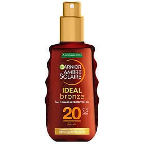 Garnier Ambre Solaire Ideal Bronze Protective Oil SPF20  Sun Cream Spray 150ml