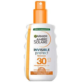 Garnier Ambre Solaire Invisible Protect Bronze Transparent SPF30  Sun Cream Spra