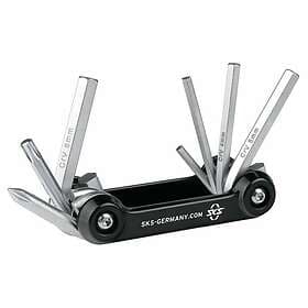 SKS Mini Pump+tyre Levers+multi Tool Svart,Silver 85 Psi