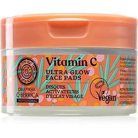 Natura Siberica Oblepikha C-Berrica exfoliating cotton pads with a brightening e