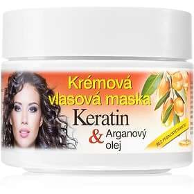 Bione Cosmetics Keratin + Argan regenerating mask for hair 260ml