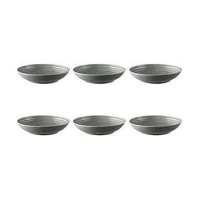Seltmann Weiden Terra deep Plate Ø21.2 cm 6-pack Pearl Grey