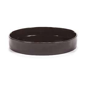 Serax La Mère deep Plate L Ø25 cm Dark brown