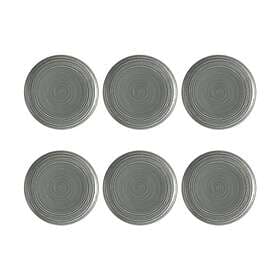 Seltmann Weiden Terra tallrik Ø22.7 cm 6-pack Pearl Grey