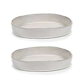 Serax La Mère deep Plate S Ø20 cm 2-pack Off white