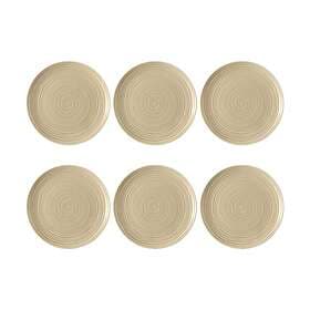 Seltmann Weiden Terra tallrik Ø22.7 cm 6-pack Sand Beige