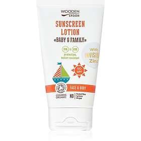 WoodenSpoon Baby & Family Sunscreen Lotion with SPF 50 150ml