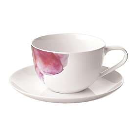 Villeroy & Boch Rose Garden Coffee Cup with Saucer