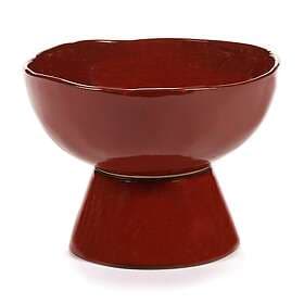 Serax La Mère skål på fot large Ø20.5 cm Venetian red
