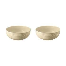 Seltmann Weiden Terra skål Ø20.4 cm 2-pack Sand Beige