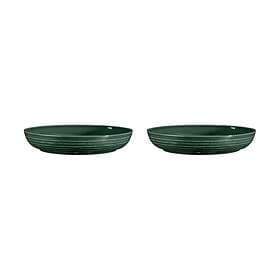 Seltmann Weiden Terra skål Ø28 cm 2-pack Moss Green