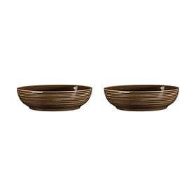 Seltmann Weiden Terra skål Ø25.5 cm 2-pack Earth Brown