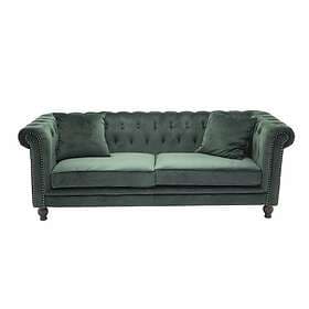 Venture Design Velvet 3-seatersoffa Grön