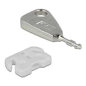 DeLock USB Port Blocker for USB A female USB-portblockerare
