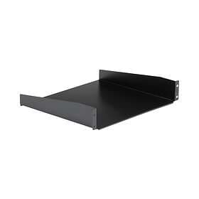 Universal StarTech.com 2U Fixed Server Rack Mount Shelf, 16in Deep Steel Cantile