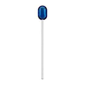 Muurla lattesked glas 15.5 cm Blue-clear