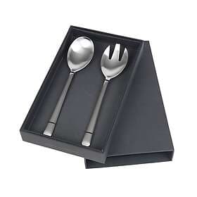 Broste Copenhagen Hune salladsbestick 2 pcs brushed satin
