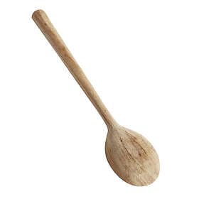 Muubs teak serveringssked 22 cm Natur